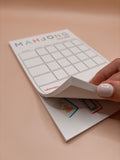 Mahjong Score Card Pad, 50 pages