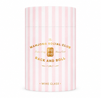 Mahjong Social Club Wine Glass