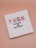 Mahjong with MAH-Girls! Cocktail Napkins