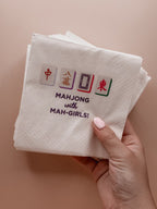 Mahjong with MAH-Girls! Cocktail Napkins