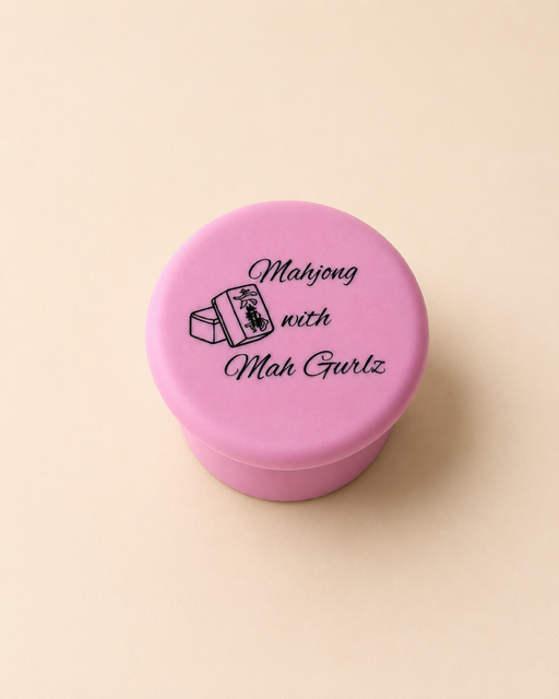 Wine Cap, Mahjong with Mah Gurlz, Pink, Hostess gift