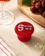 Majhong Wine Cap, Get Your Maj On, Red, Hostess gift