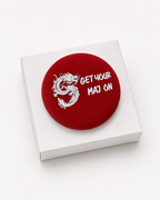 Majhong Wine Cap, Get Your Maj On, Red, Hostess gift