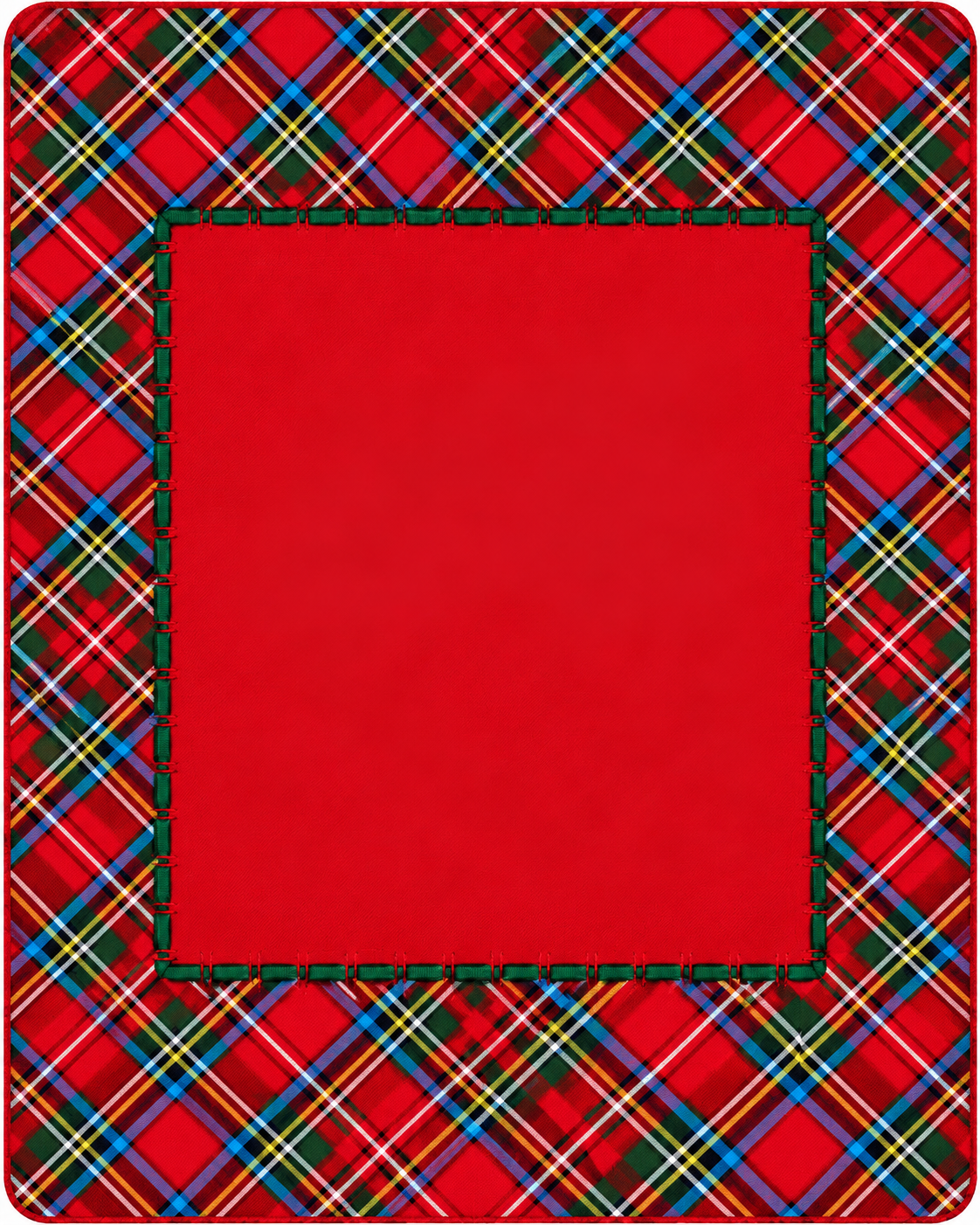 Tartan Plaid Traditions Mahjong Mat